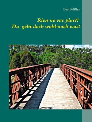 cover image of Rien ne vas plus?!